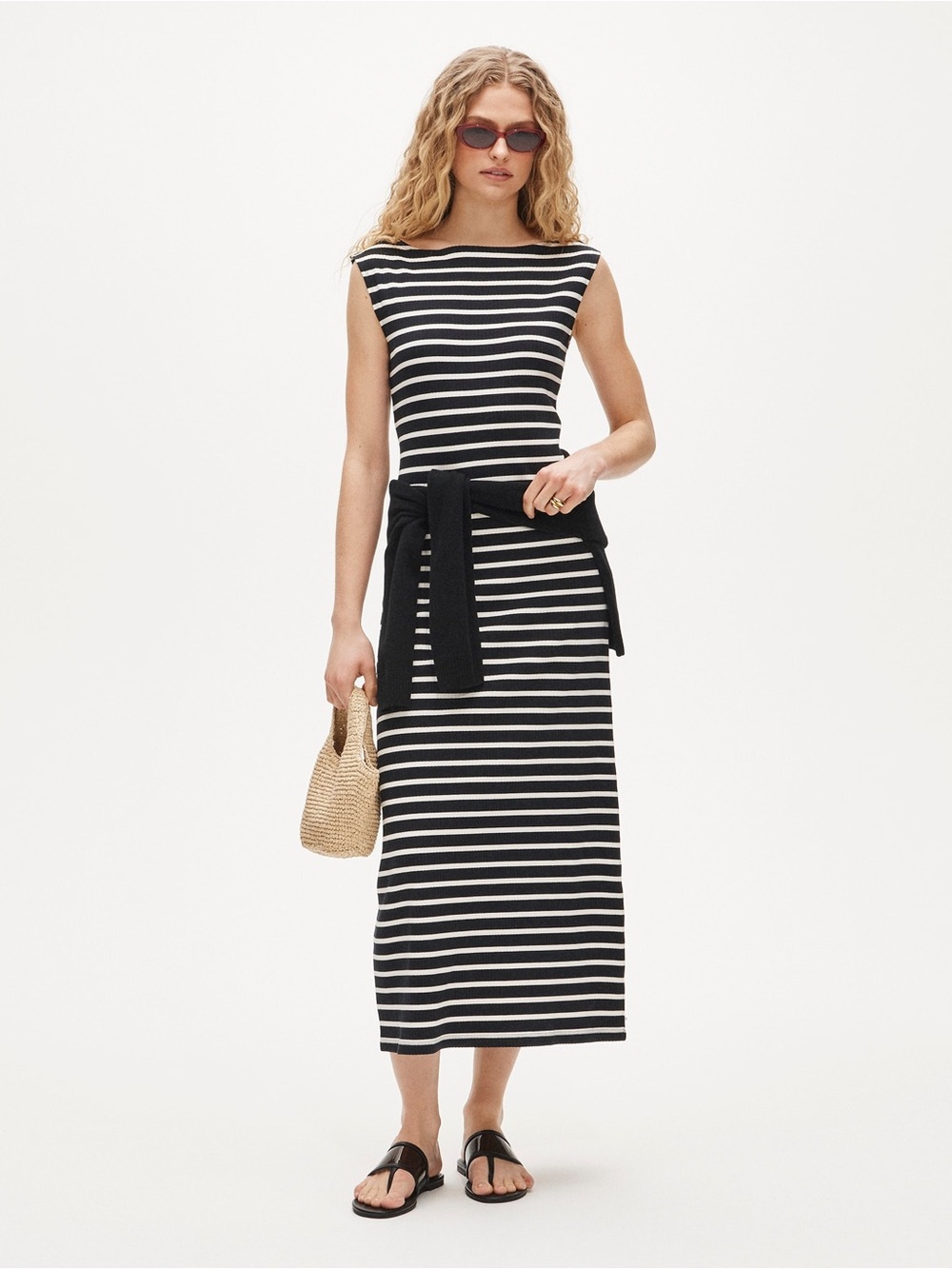 NEW! J. Crew Sheath dress in stripe Size Small